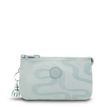 Kipling Creativity Large Printed Pouch Tassen Turquoise | BE 2097UZ